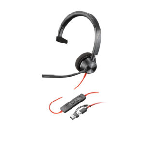 Diademas Hp Poly BlackWire 3310 Mono