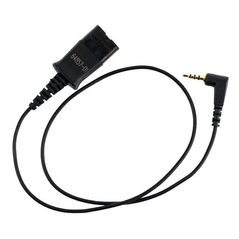 Cable Largo QD y Plug 2.5 mm Hp Poly - Imagen 2